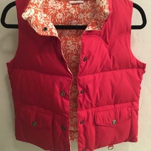 American Eagle reversible down vest. XS/S/M